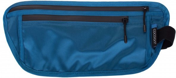 Cocoon - Secret Waist Wallet / Silk - Wertsachenbeutel Gr 30 x 14 cm blau