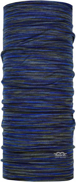 P.A.C. - Merino Wool - Schlauchschal Gr One Size blau