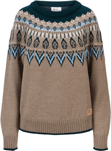 Thumbnail - Dale of Norway - Women's Sula Sweater - Wollpullover Gr S braun