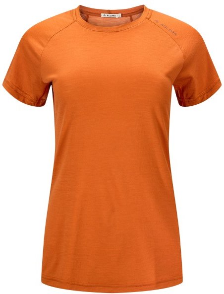 Aclima - Women's LightWool 140 Trail Tee - Merinoshirt Gr M orange