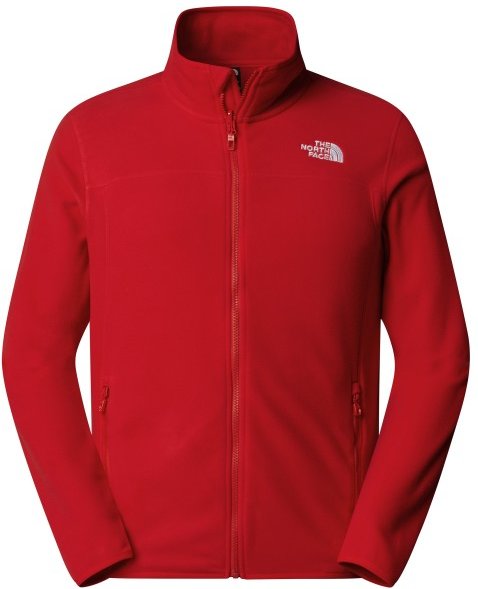 The North Face - 100 Glacier Full Zip - Fleecejacke Gr XS rot