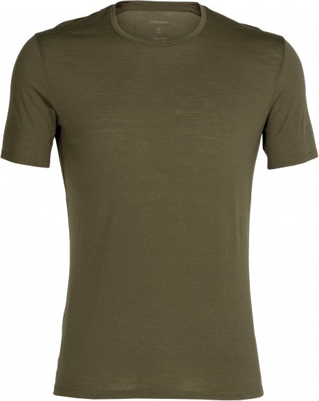 Thumbnail - Icebreaker - Anatomica S/S Crewe - Merinounterwäsche Gr XXL oliv