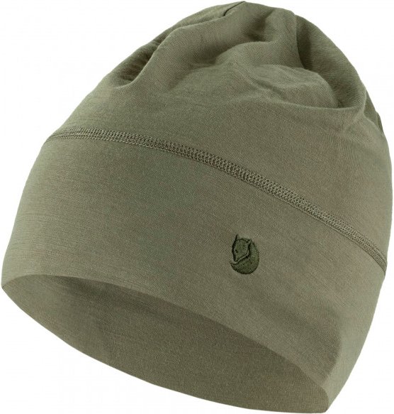 Fjällräven - Abisko Lite Wool Beanie - Mütze Gr One Size oliv