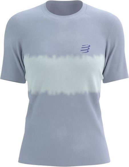 Compressport - Women's Performance S/S T-Shirt - Laufshirt Gr S lavender /weiß