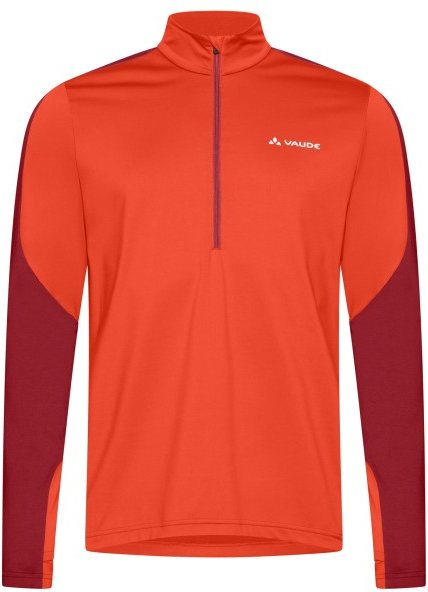 Thumbnail - Vaude - Livigno Halfzip II - Fleecepullover Gr L rot