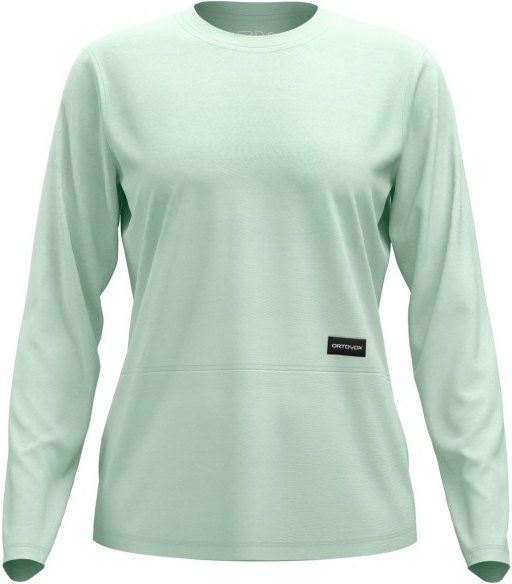 Ortovox - Women's 185 Merino Patch L/S - Merinoshirt Gr S grün