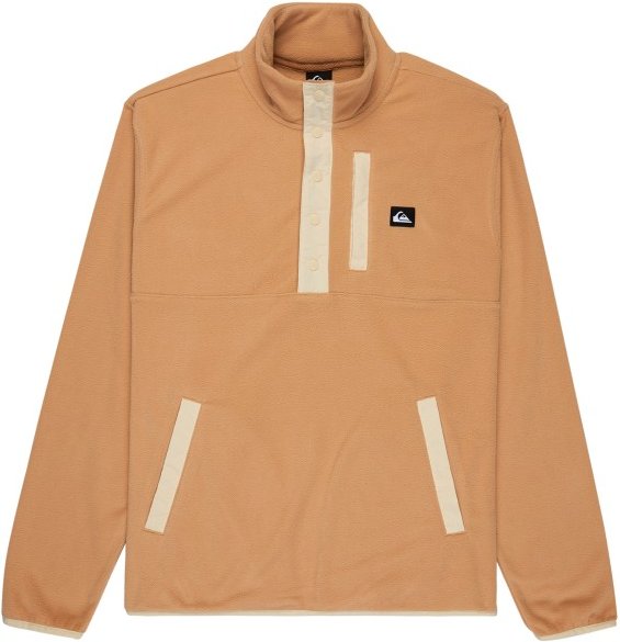 Quiksilver - No Destination Half Snap - Fleecepullover Gr M beige