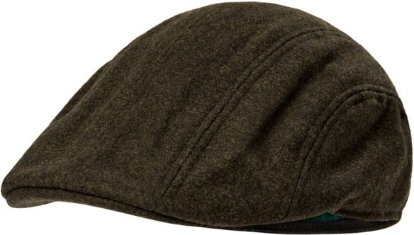 Thumbnail - Deerhunter - Tatra Flatcap - Mütze Gr 62/63 oliv/schwarz
