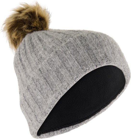 P.A.C. - Women's Jona Pompom Beanie - Mütze Gr One Size grau