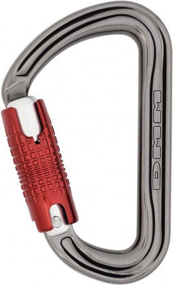 DMM - Shadow - Verschlusskarabiner Gr Kwicklock grau/rot