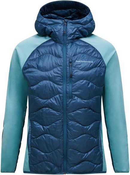 Thumbnail - Peak Performance - Helium Down Hybrid Hood - Daunenjacke Gr XL blau