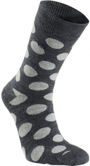 Ivanhoe of Sweden - Wool Sock Dot - Merinosocken Gr 43-46 grau