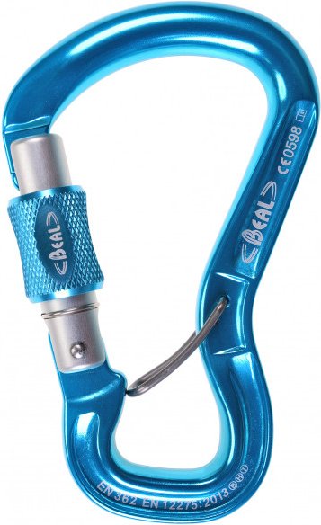 Beal - Orient Express - Schraubkarabiner Gr One Size blau