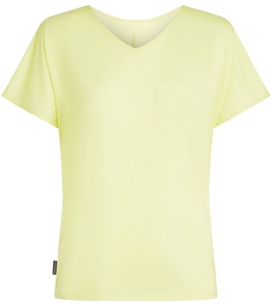 Icebreaker - Women's Drayden Reversible S/S Top - Merinoshirt Gr XS gelb