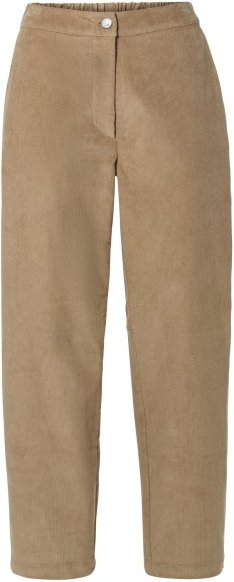 Thumbnail - Vaude - Women's Najun Cord Pants - Freizeithose Gr 36 beige