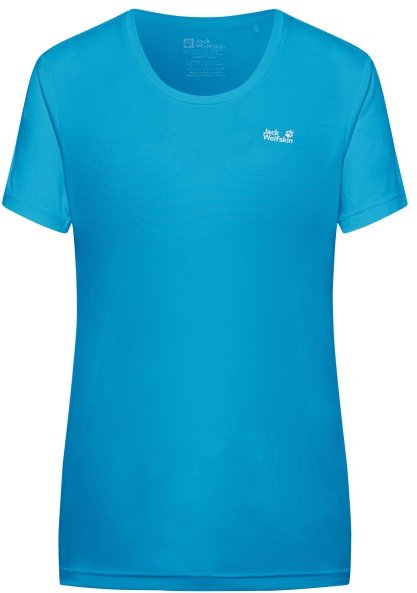 Jack Wolfskin - Women's Tech T - Funktionsshirt Gr L blau