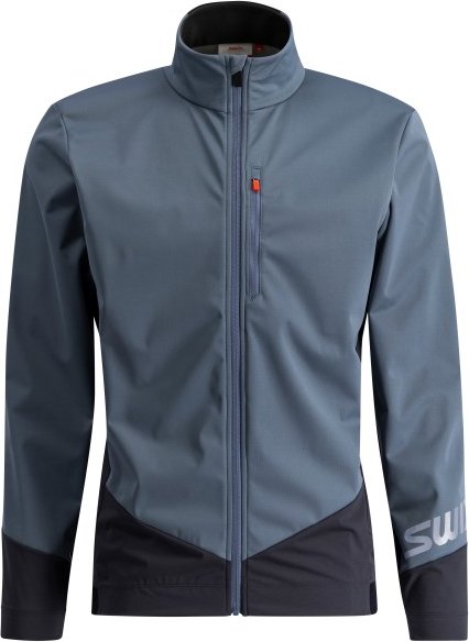 Swix - Quantum Windstopper Jacket - Langlaufjacke Gr XL blau/grau