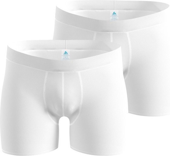 Odlo - Active Light 2 Pack - Unterhose Gr L weiß/grau