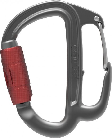 Petzl - Freino Z Twist Lock Karabiner - Verschlusskarabiner Gr 75 g grau/schwarz