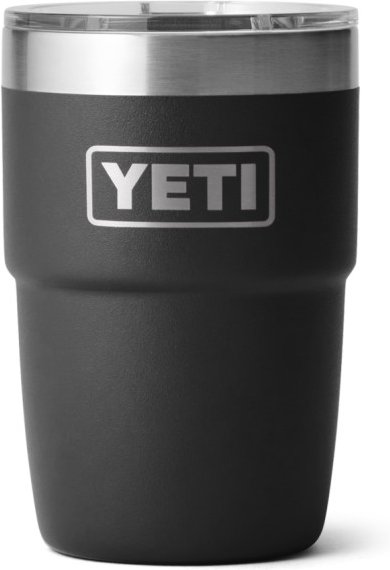 Yeti Coolers - Rambler Stackable Cup - Isolierbecher Gr 237 ml grau/schwarz