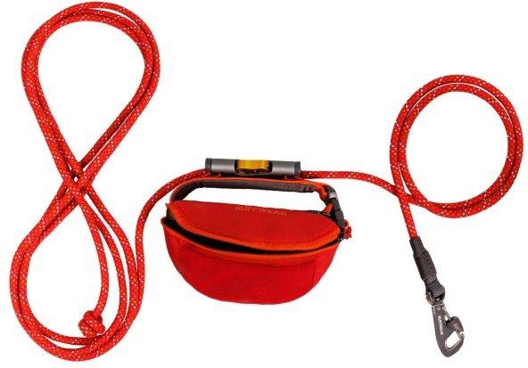 Ruffwear - Hitch Hiker Leash - Hundeleine Gr One Size rot