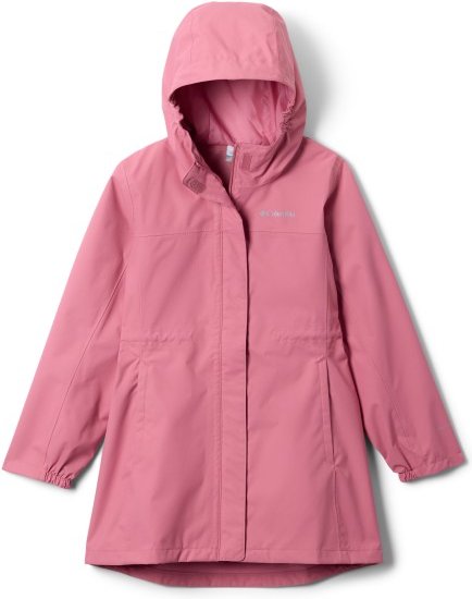 Columbia - Kid's Hikebound Long Jacket - Regenjacke Gr L rosa