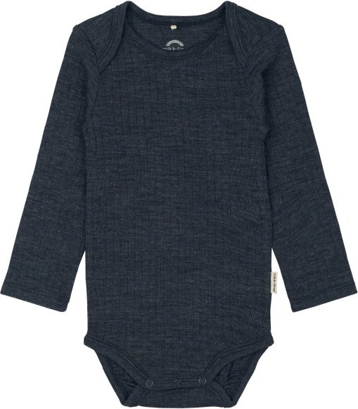 Mikk-Line - Kid's Merino Wool L/S Body - Merinounterwäsche Gr 62 blau