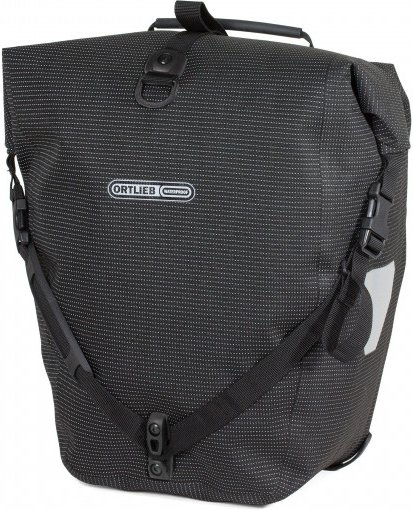 Ortlieb - Back-Roller High-Vis - Gepäckträgertasche Gr 20 l grau