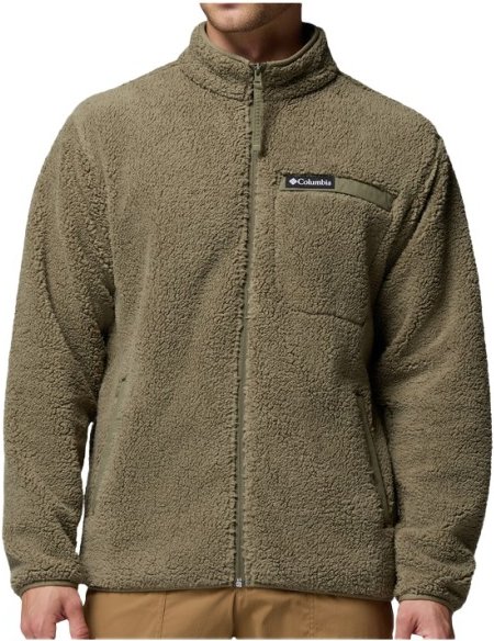 Columbia - Rugged Ridge High Pile Full Zip - Fleecejacke Gr S oliv