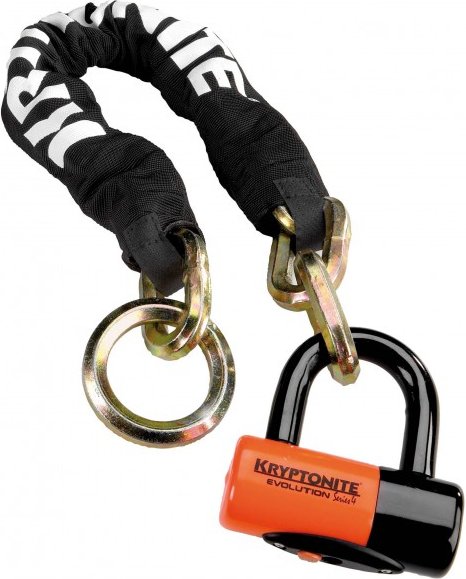 Kryptonite - New York Noose 1275 + EV4 - Fahrradschloss Gr 75 cm schwarz
