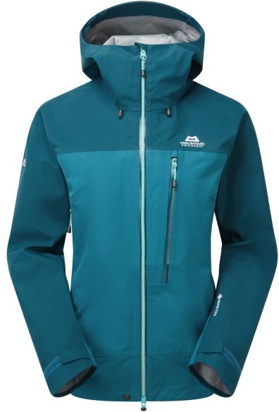 Thumbnail - Mountain Equipment - Women's Makalu Jacket - Regenjacke Gr 42 blau/türkis