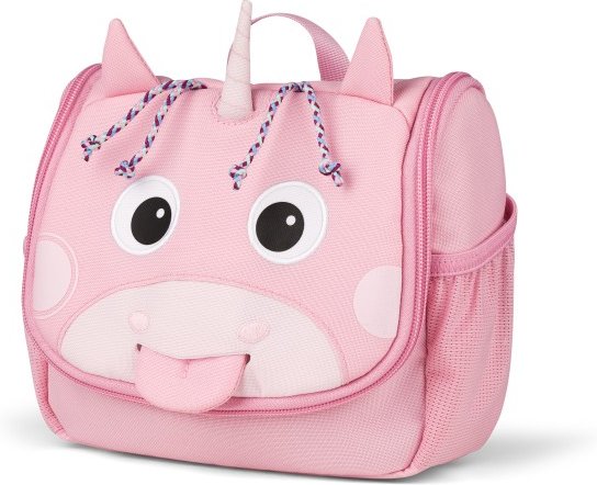 Affenzahn - Kid's Toiletry Bag Einhorn - Kulturbeutel Gr 2 l rosa