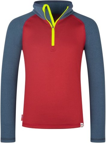 Trollkids - Kid's Rauland Half Zip - Fleecepullover Gr 104 rot