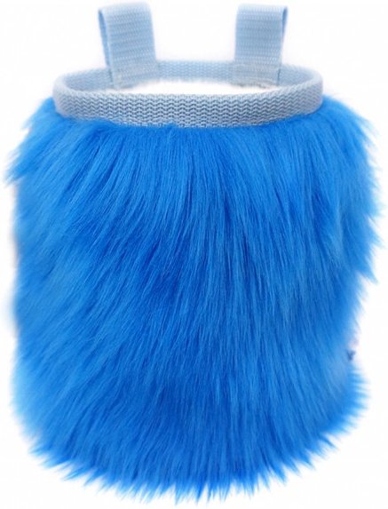 Crafty Climbing - Furry Chalk Bag - Chalkbag blau