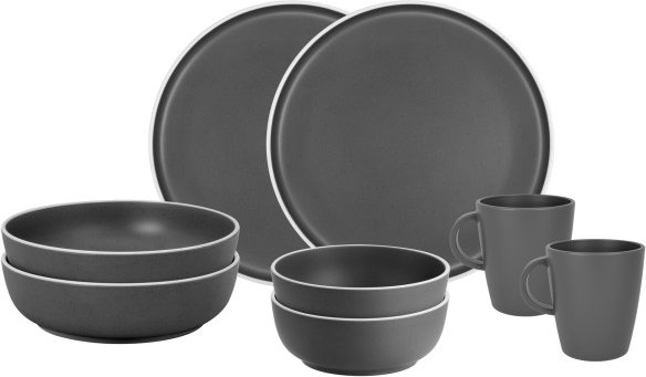 Brunner - Set Tête-À-Tête - Geschirr-Set Gr One Size grau