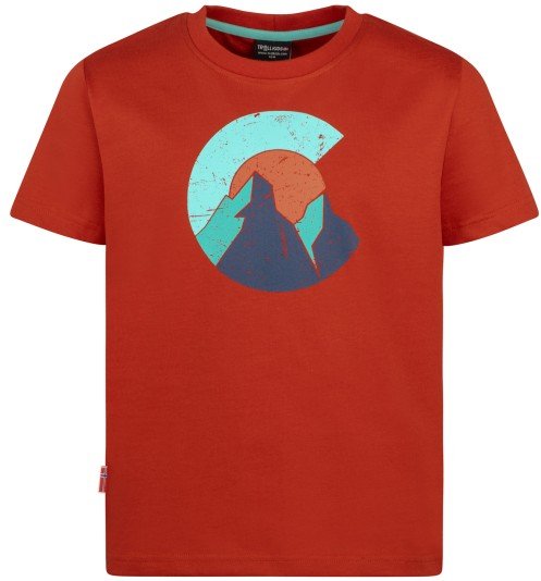Trollkids - Kid's Halsafjord T-Shirt - T-Shirt Gr 104 rot