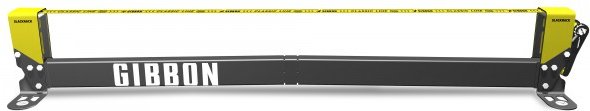 Gibbon Slacklines - Slackrack Classic - Slackline Gr 98 x 11,5 x 32 cm gelb/schwarz
