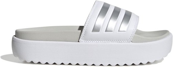 adidas - Women's Adilette Platform Slides - Sandalen Gr 36 2/3 weiß/grau
