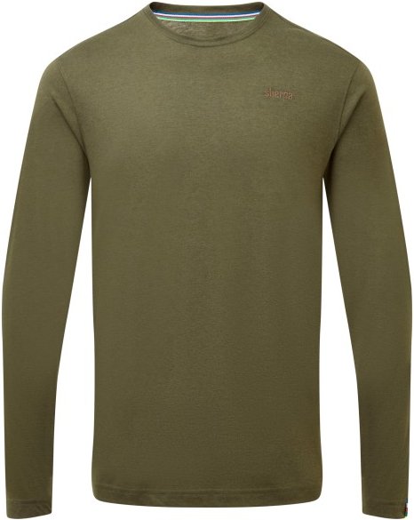 Sherpa - Bali L/S Crew - Longsleeve Gr M oliv