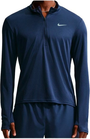 Nike - Pacer Dri-Fit 1/2-Zip Running Top - Laufshirt Gr L blau