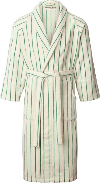 Bongusta - Naram Bathrobe - Bademantel Gr S/M weiß