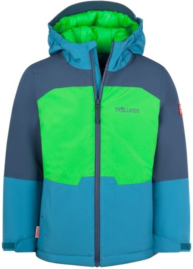 Trollkids - Kid's Hardanger Jacket - Winterjacke Gr 128 blau