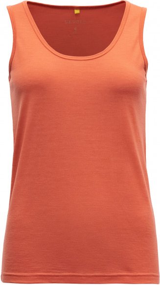 Thumbnail - Devold - Women's Eika Singlet - Merinounterwäsche Gr M rot