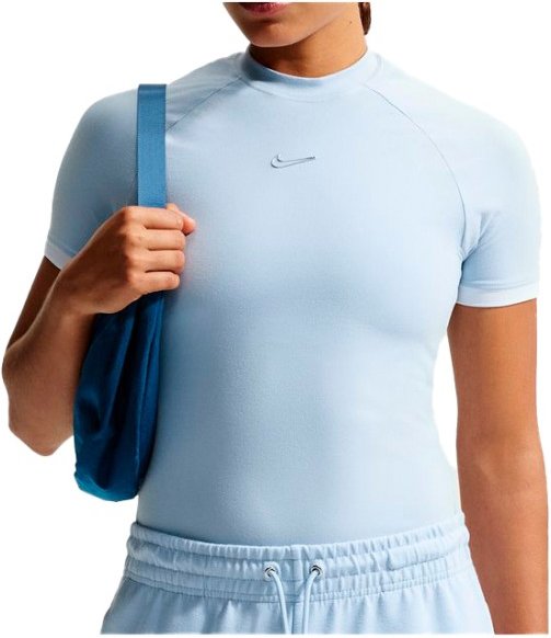 Nike - Women's S/S Fitted Top GLS - Laufshirt Gr M bunt