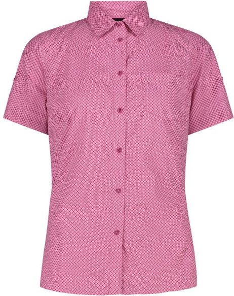 CMP - Women's Shirt with Chest Pocket - Bluse Gr 42 rosa