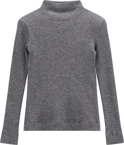 Thumbnail - Jeanne Baret - Women's Cyclamen Turtleneck - Longsleeve Gr 44 grau