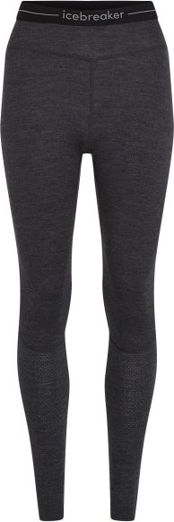 Icebreaker - Women's Zoneknit 260 Leggings - Merinounterwäsche Gr L grau/schwarz
