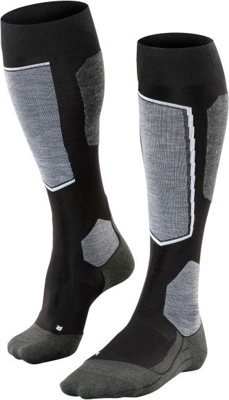 Falke - Women's SK5 Expert - Skisocken Gr 39-40 schwarz/grau