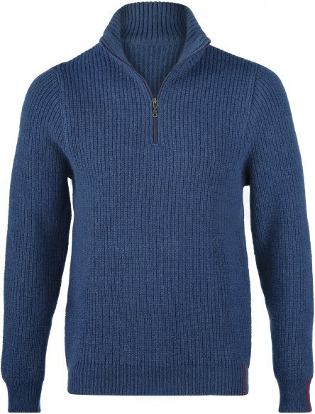 Engel - Troyer - Merinopullover Gr 54/56 blau