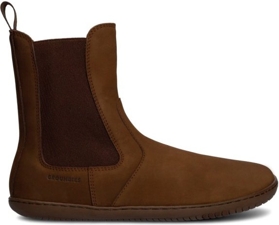 Groundies - Women's Camden Barefoot+ - Winterschuhe Gr 43 braun